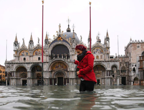 Built on top of 10 Million 1200 years Old Tree Trunks, Venice is Sinking & Faces Worst Floods in Half a Century